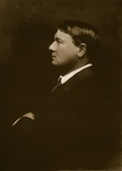 Lord Northcliffe, nombrado jefe de la Misión de Guerra Británica en EE.UU., junio de 1917, 1914-19